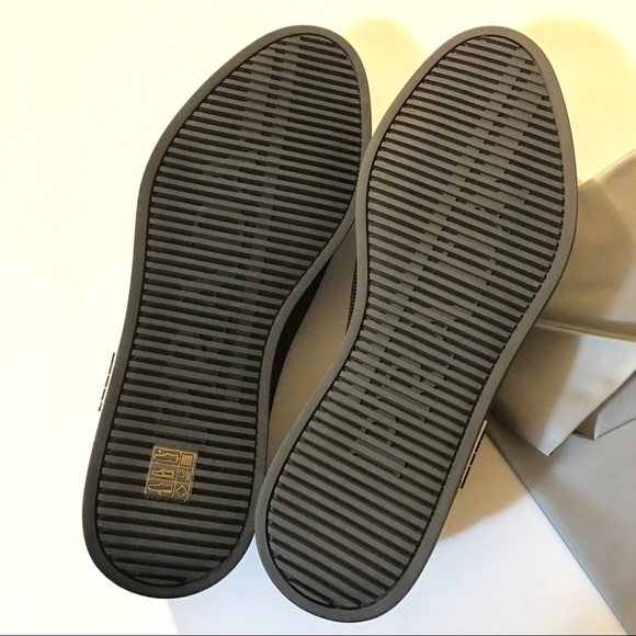 Prada Men’s Twill Mouline Knit Slip-Ons - Black - Picture 12 of 12